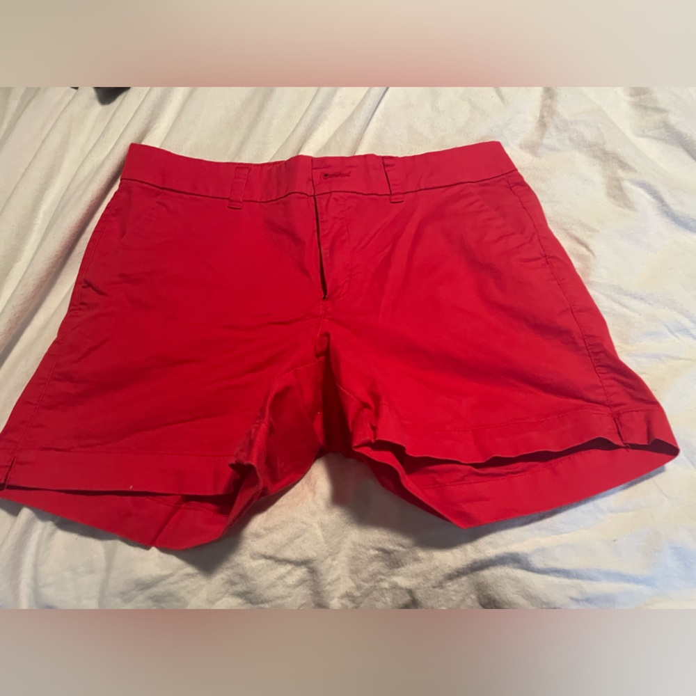 Red shorts